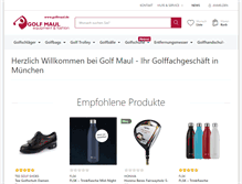 Tablet Screenshot of golfmaul.de